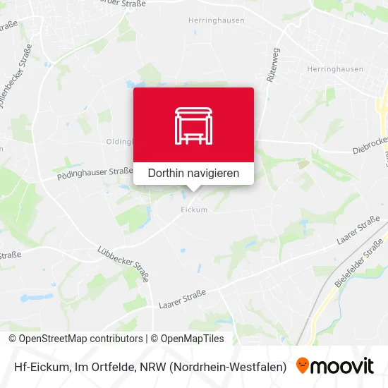 Hf-Eickum, Im Ortfelde Karte