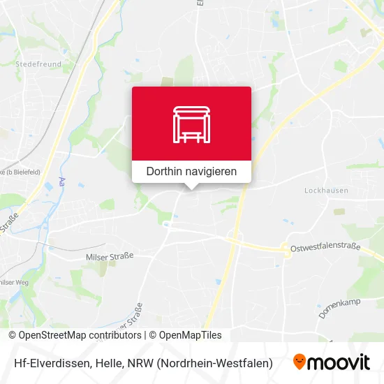 Hf-Elverdissen, Helle Karte