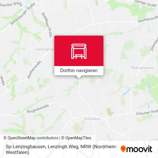 Sp-Lenzinghausen, Lenzingh.Weg Karte