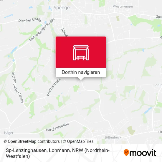 Sp-Lenzinghausen, Lohmann Karte