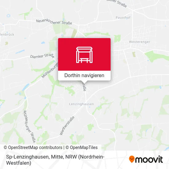 Sp-Lenzinghausen, Mitte Karte