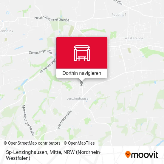 Sp-Lenzinghausen, Mitte Karte