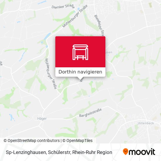 Sp-Lenzinghausen, Schülerstr Karte