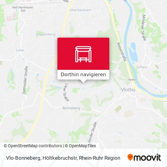 Vlo-Bonneberg, Höltkebruchstr Karte