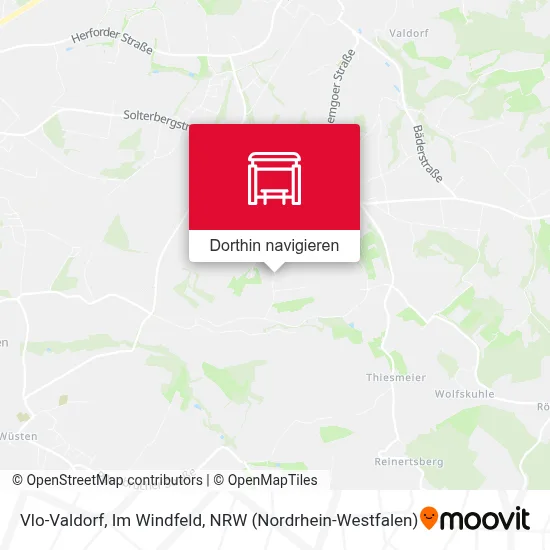 Vlo-Valdorf, Im Windfeld Karte