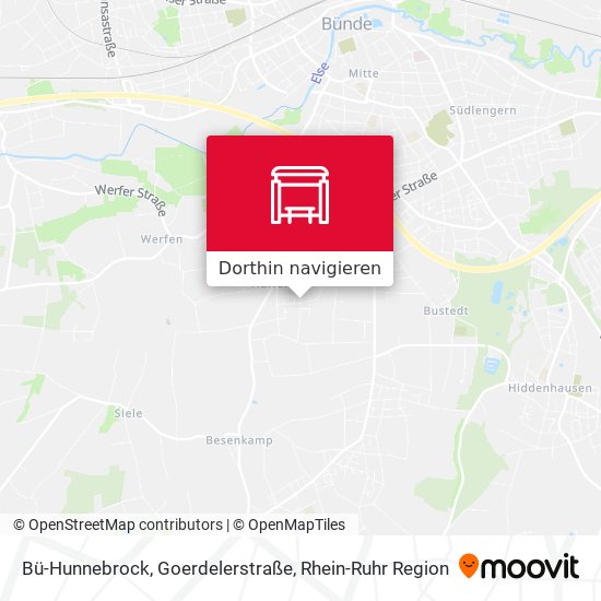 Bü-Hunnebrock, Goerdelerstraße Karte