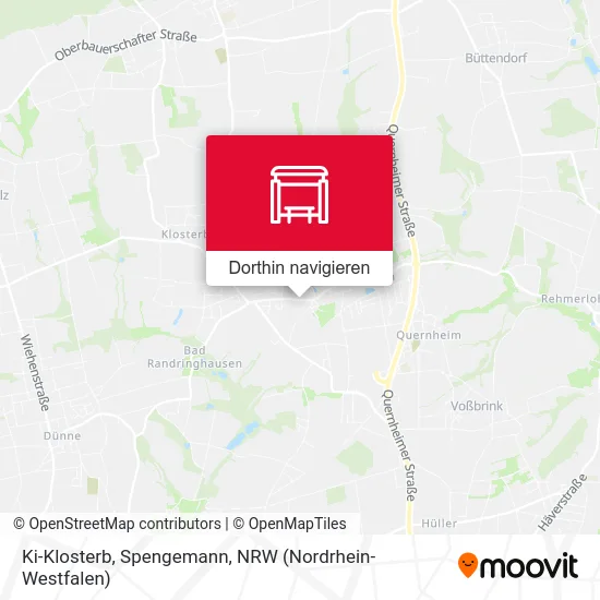 Ki-Klosterb, Spengemann Karte