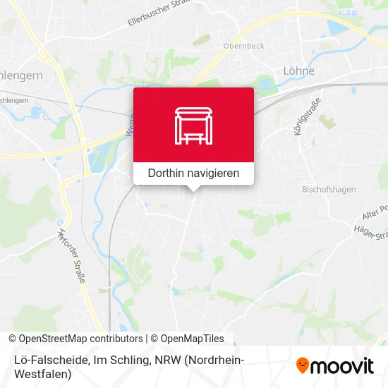 Lö-Falscheide, Im Schling Karte