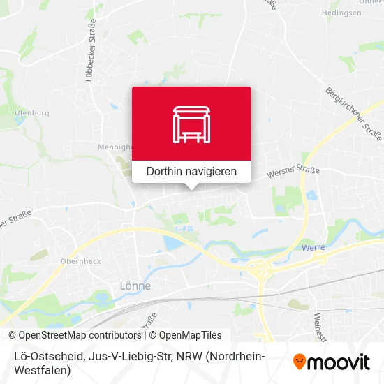 Lö-Ostscheid, Jus-V-Liebig-Str Karte