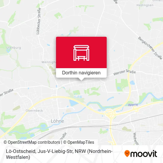 Lö-Ostscheid, Jus-V-Liebig-Str Karte