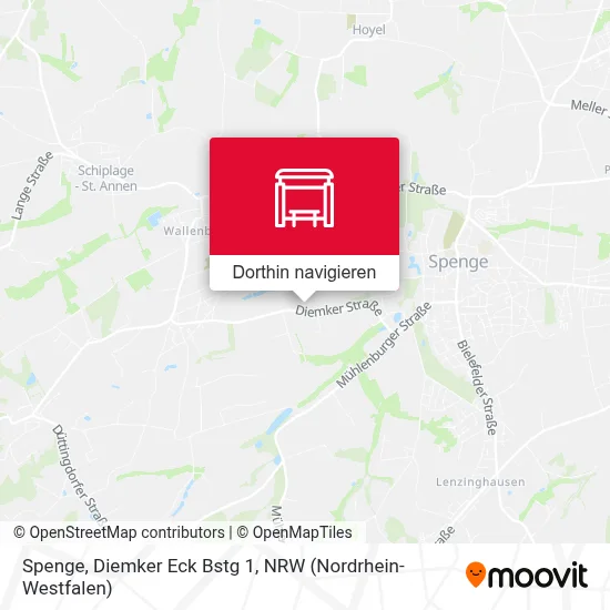 Spenge, Diemker Eck Bstg 1 Karte