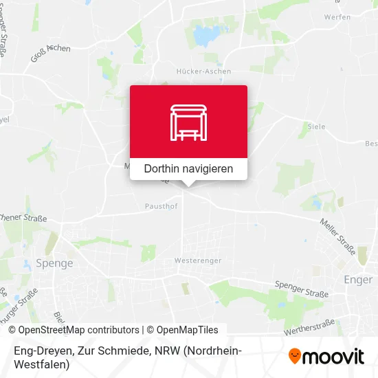 Eng-Dreyen, Zur Schmiede Karte