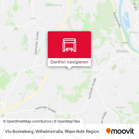 Vlo-Bonneberg, Wilhelmstraße Karte