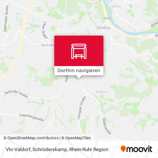 Vlo-Valdorf, Schröderskamp Karte