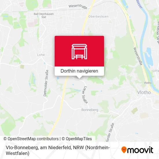 Vlo-Bonneberg, am Niederfeld Karte