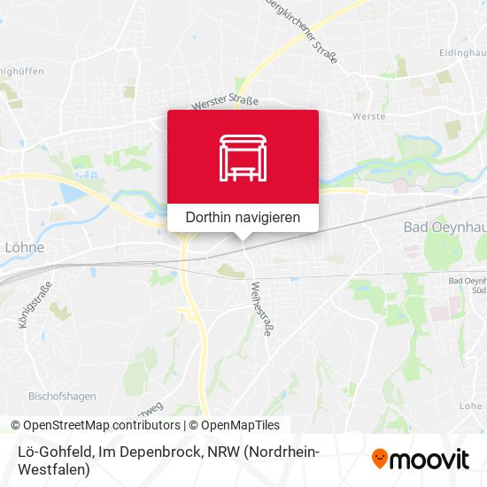 Lö-Gohfeld, Im Depenbrock Karte
