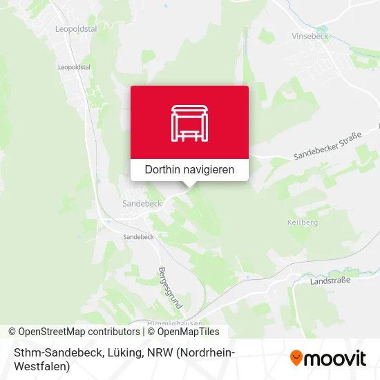 Sthm-Sandebeck, Lüking Karte