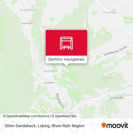 Sthm-Sandebeck, Lüking Karte