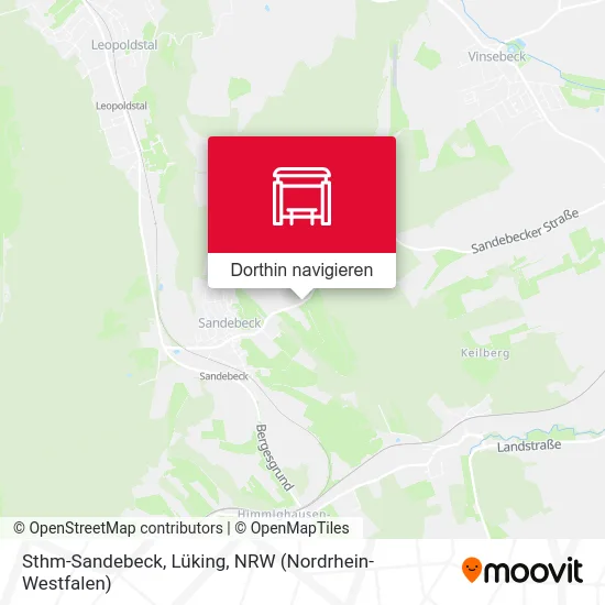 Sthm-Sandebeck, Lüking Karte