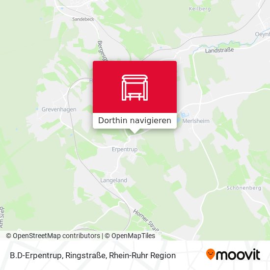 B.D-Erpentrup, Ringstraße Karte