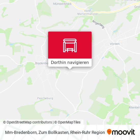 Mm-Bredenborn, Zum Bollkasten Karte