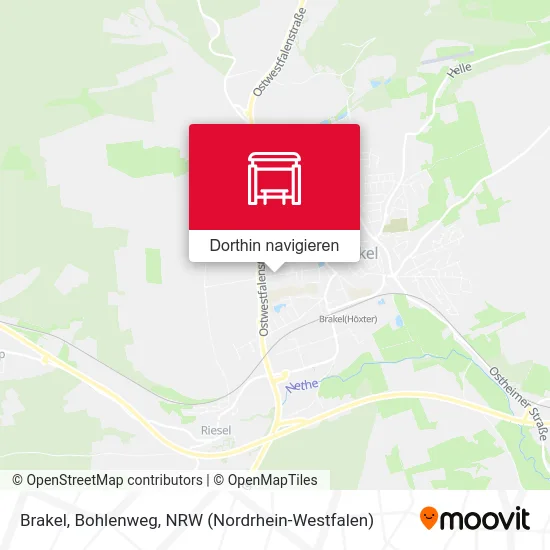 Brakel, Bohlenweg Karte