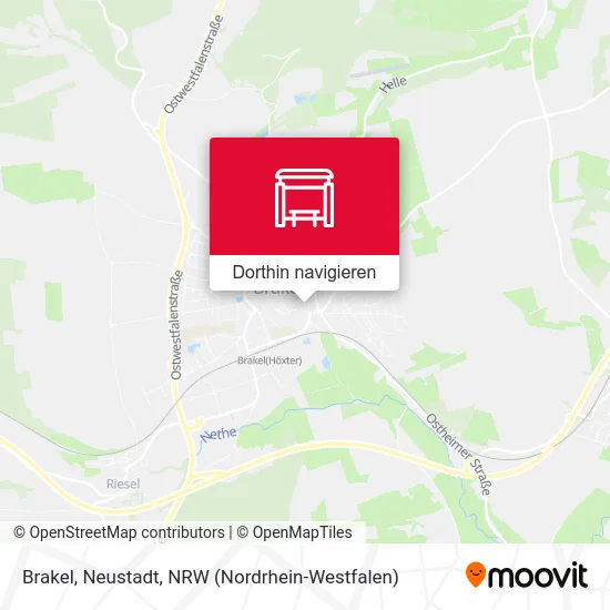 Brakel, Neustadt Karte