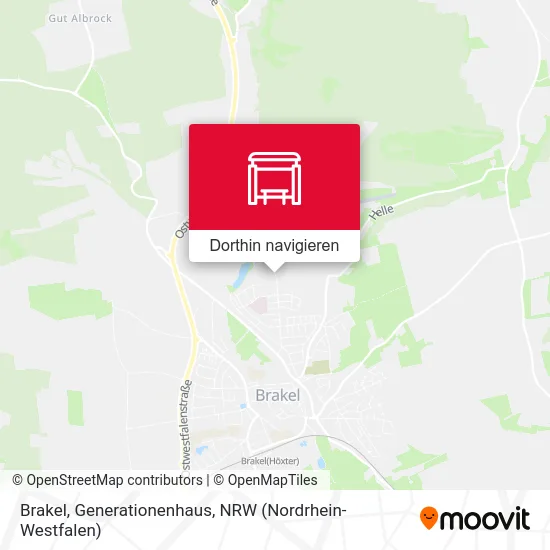 Brakel, Generationenhaus Karte