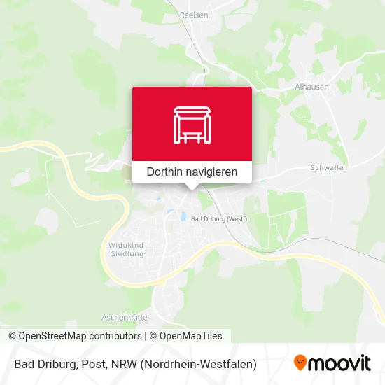 Bad Driburg, Post Karte