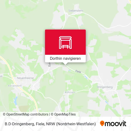 B.D-Dringenberg, Fiele Karte