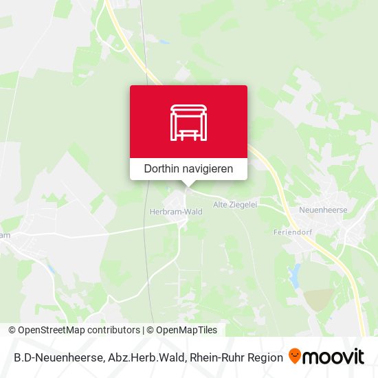 B.D-Neuenheerse, Abz.Herb.Wald Karte