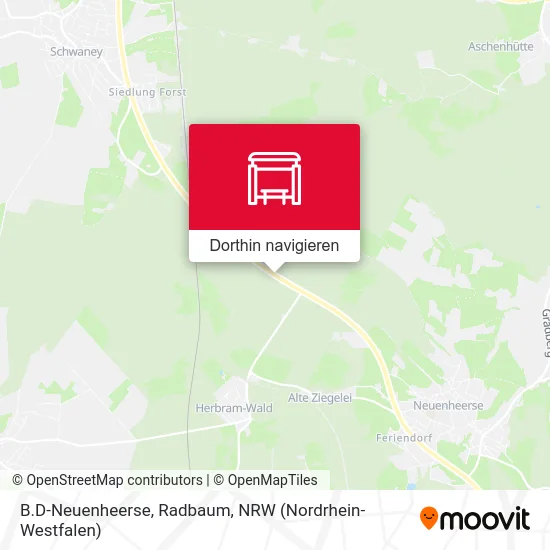 B.D-Neuenheerse, Radbaum Karte