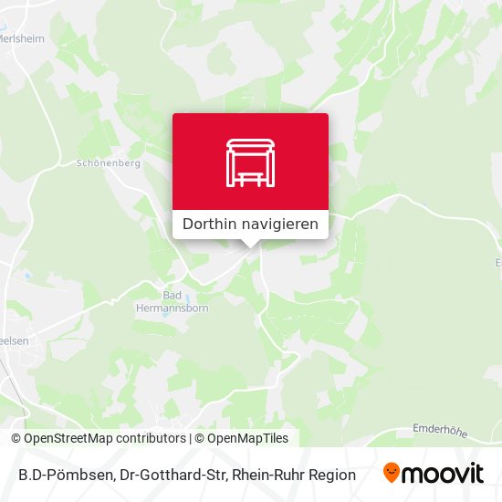 B.D-Pömbsen, Dr-Gotthard-Str Karte