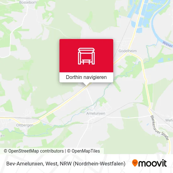 Bev-Amelunxen, West Karte