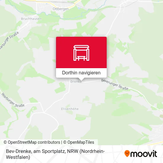 Bev-Drenke, am Sportplatz Karte