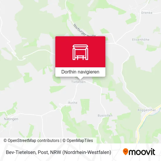 Bev-Tietelsen, Post Karte