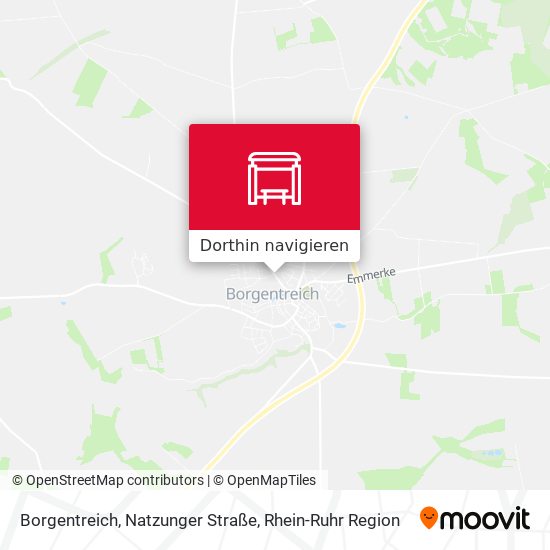 Borgentreich, Natzunger Straße Karte