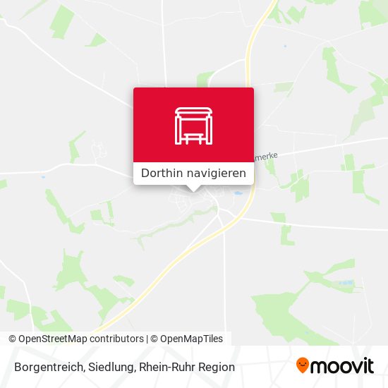 Borgentreich, Siedlung Karte