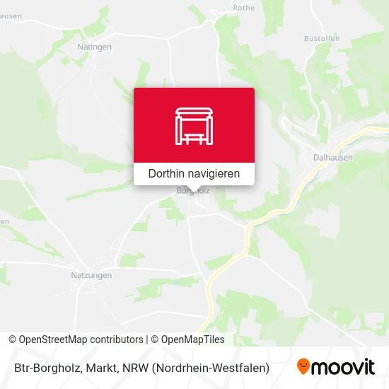 Btr-Borgholz, Markt Karte