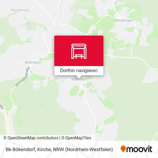 Bk-Bökendorf, Kirche Karte