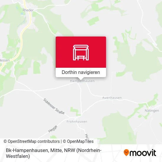 Bk-Hampenhausen, Mitte Karte