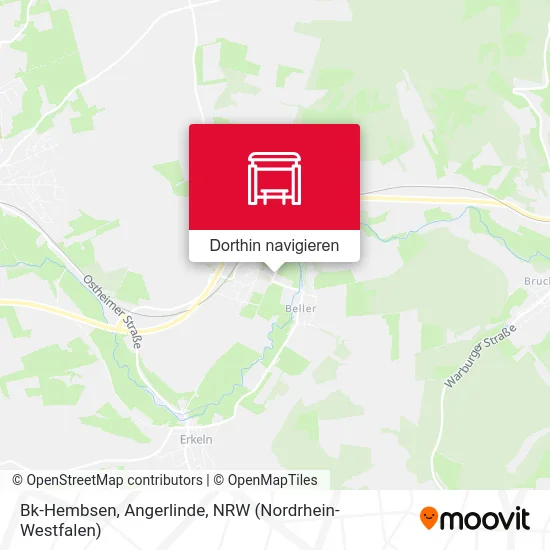 Bk-Hembsen, Angerlinde Karte