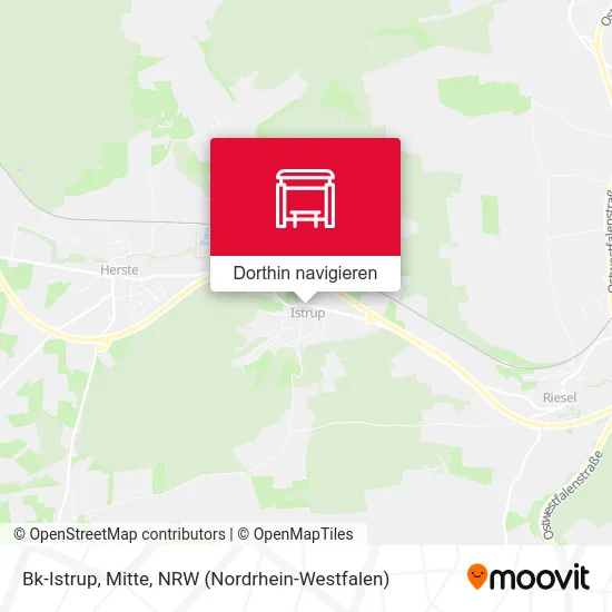 Bk-Istrup, Mitte Karte