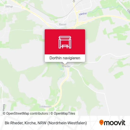 Bk-Rheder, Kirche Karte