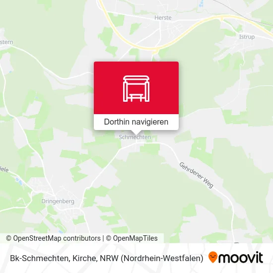 Bk-Schmechten, Kirche Karte