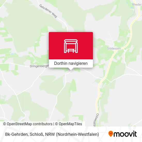 Bk-Gehrden, Schloß Karte