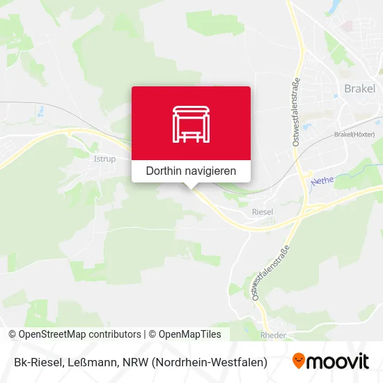 Bk-Riesel, Leßmann Karte