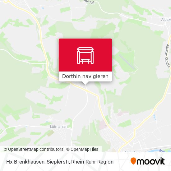 Hx-Brenkhausen, Sieplerstr Karte