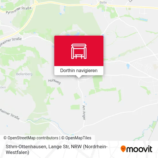 Sthm-Ottenhausen, Lange Str Karte