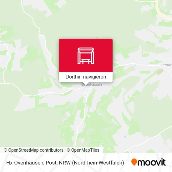 Hx-Ovenhausen, Post Karte